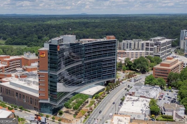 1820 Peachtree St Unit 311, Atlanta, GA 30309 - aerial view of a heavily wooded area