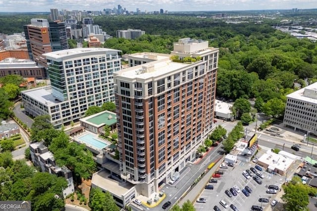 1820 Peachtree St Unit 311, Atlanta, GA 30309 - view of urban area featuring a pool