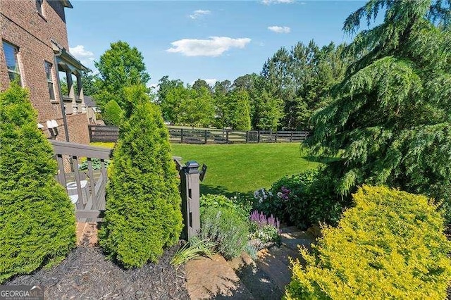 view of yard
