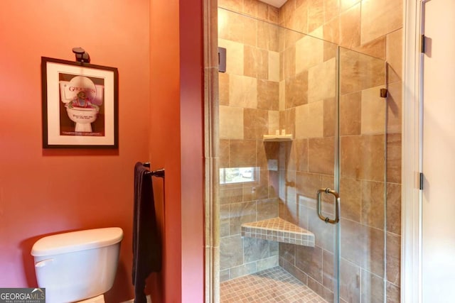 18 Enclave Cir, Savannah, GA 31419 - full bathroom with toilet and a stall shower