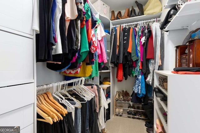 2759 Thomashire Trce, Marietta, GA 30066 - walk in closet featuring carpet