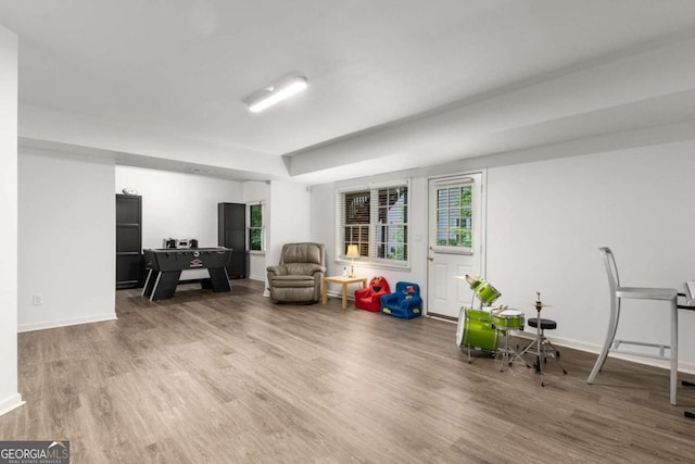 2759 Thomashire Trce, Marietta, GA 30066 - sitting room with wood finished floors and baseboards