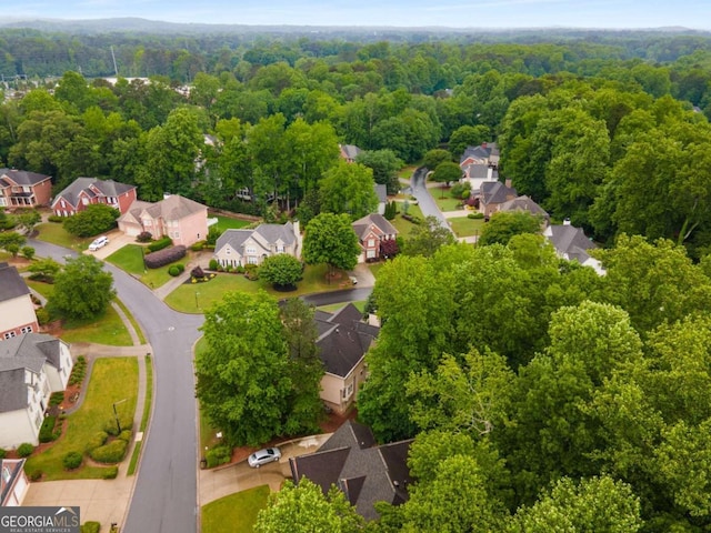 2759 Thomashire Trce, Marietta, GA 30066 - aerial perspective of suburban area featuring a forest