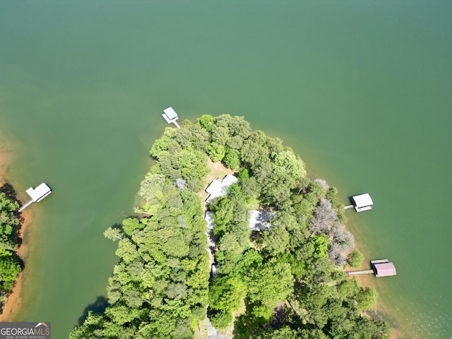 aerial overview of property's location