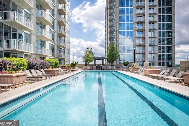 855 Peachtree St NE Unit 2203, Atlanta, GA 30308 - view of community pool