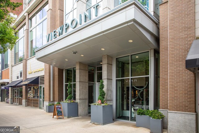 855 Peachtree St NE Unit 2203, Atlanta, GA 30308 - entrance to property with brick siding