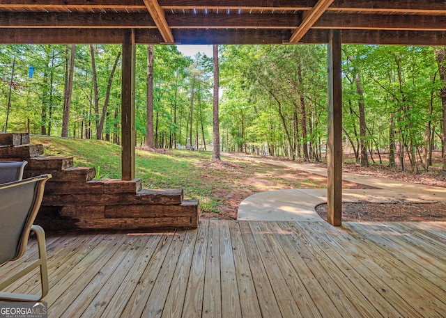 142 Hugh Dorsey Rd, Hartwell, GA 30643 - view of deck