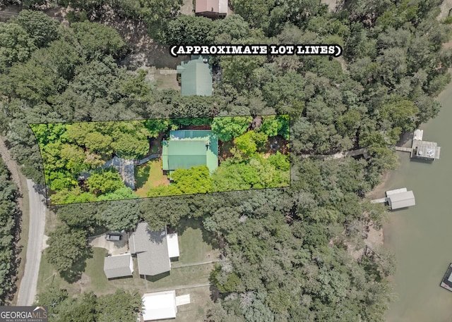 142 Hugh Dorsey Rd, Hartwell, GA 30643 - view of property location with property boundaries highlighted