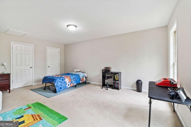 4960 Tadmore Ln, Lithonia, GA 30038 - carpeted bedroom with baseboards