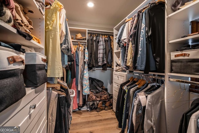 138 Mccombs Dr Unit 7, Blairsville, GA 30512 - spacious closet featuring light wood finished floors