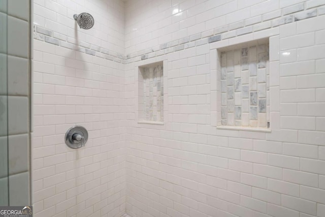 138 Mccombs Dr Unit 7, Blairsville, GA 30512 - bathroom with a tile shower