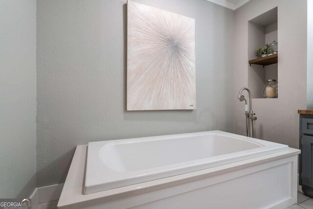 138 Mccombs Dr Unit 7, Blairsville, GA 30512 - full bathroom with a garden tub and vanity
