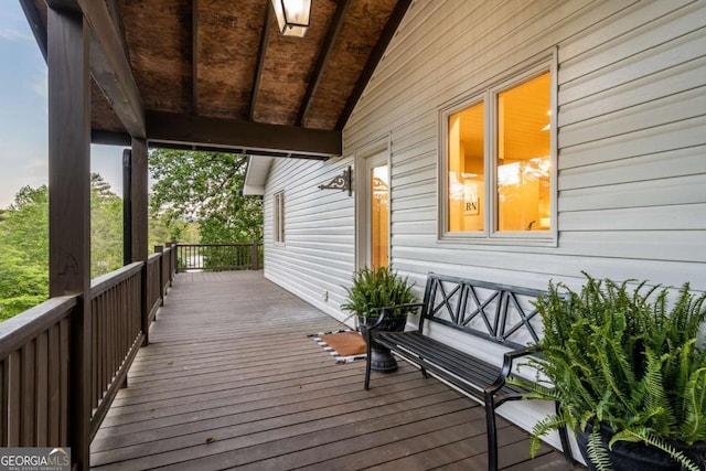 138 Mccombs Dr Unit 7, Blairsville, GA 30512 - view of deck