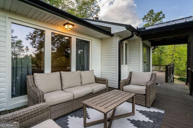 138 Mccombs Dr Unit 7, Blairsville, GA 30512 - deck featuring outdoor lounge area