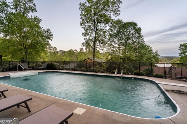 138 Mccombs Dr Unit 7, Blairsville, GA 30512 - view of swimming pool featuring fence and a patio area