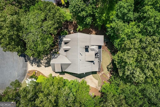 view of subject property