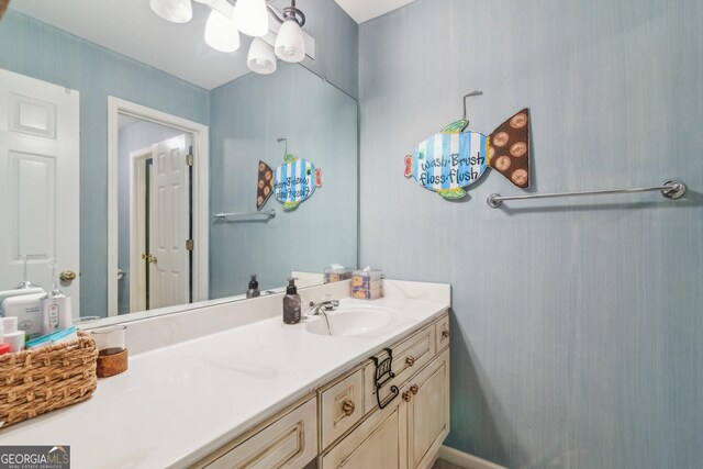 840 Yosemite Dr, Suwanee, GA 30024 - bathroom featuring vanity