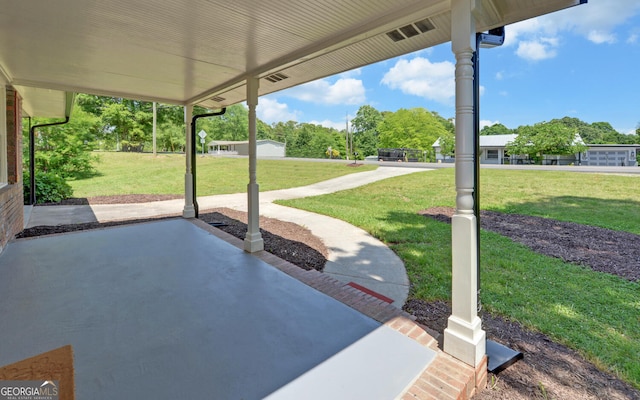 view of patio