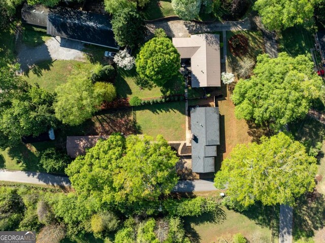 drone / aerial view
