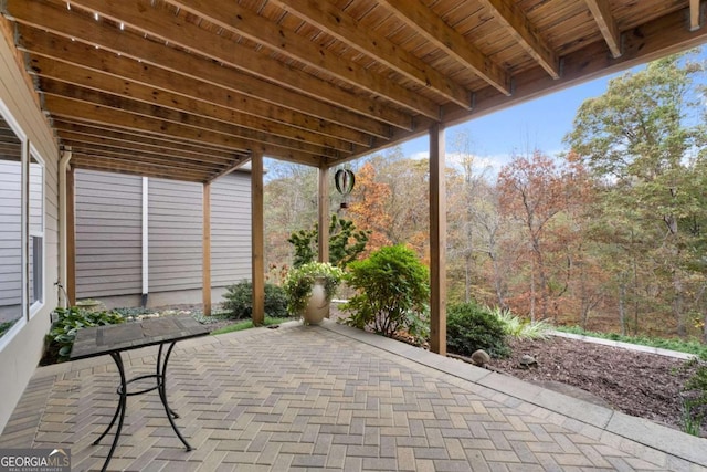 view of patio / terrace