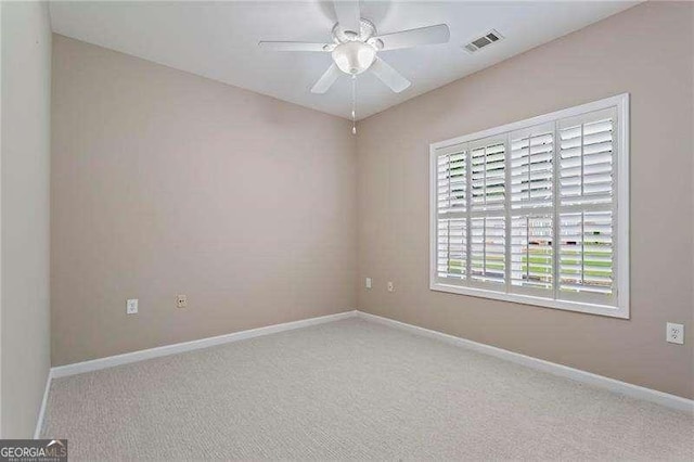 226 Hames Rd Unit 335, Woodstock, GA 30188 - carpeted spare room with a ceiling fan and baseboards