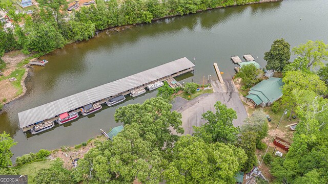 2249 Jackson Lake Rd, Mansfield, GA 30055 - view of property location featuring a large body of water and a tree filled landscape