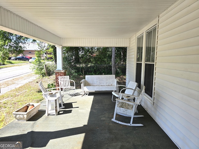 61 Calhoun St, Gibson, GA 30810 - view of patio
