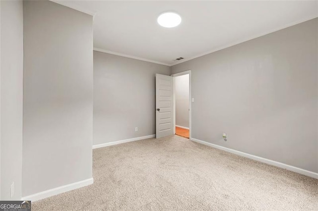 2828 Cloverhurst, Atlanta, GA 30344 - carpeted spare room with crown molding and baseboards