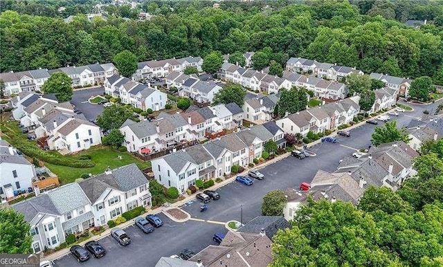 1135 Kilmington Ct, Alpharetta, GA 30009 - aerial perspective of suburban area