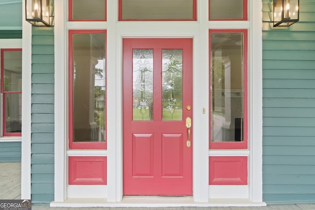 409 N Jefferson Ave, Eatonton, GA 31024 - view of doorway to property