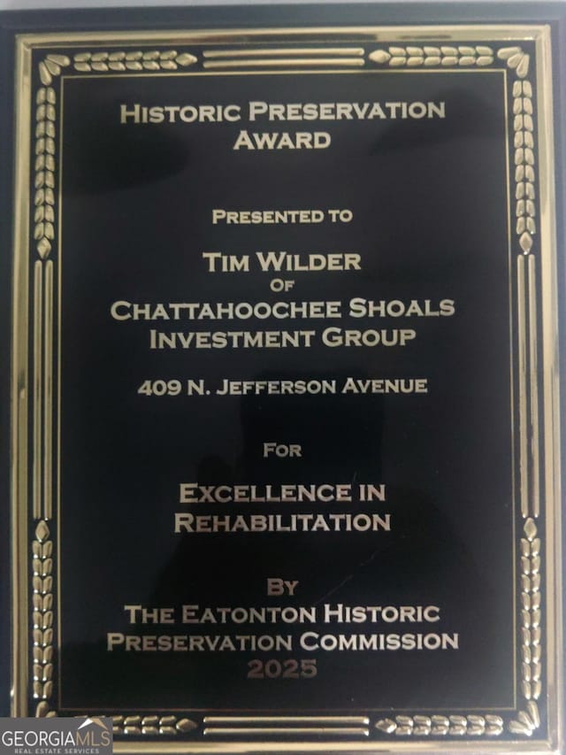 409 N Jefferson Ave, Eatonton, GA 31024 - view of a document
