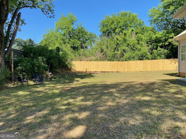3812 Hartley Bridge Rd, Macon, GA 31216 - view of yard