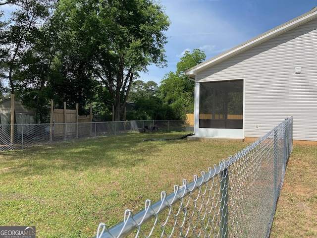 3812 Hartley Bridge Rd, Macon, GA 31216 - view of yard with a sunroom