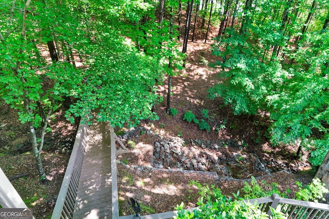 view of local wilderness