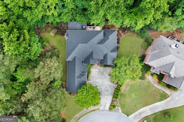 aerial view