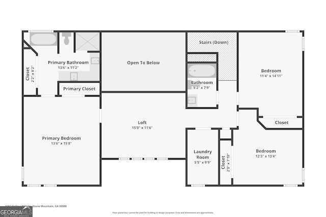 5362 Kelleys Mill Cir, Stone Mountain, GA 30088 - home floor plan