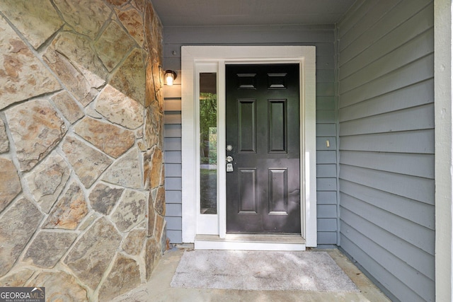 5362 Kelleys Mill Cir, Stone Mountain, GA 30088 - entrance to property with stone siding