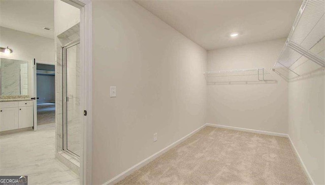 120 Cooper Cv W Lot 60, Fayetteville, GA 30214 - spacious closet featuring light carpet