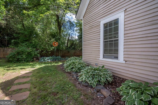 180 Cross St, Maysville, GA 30558 - view of yard featuring fence