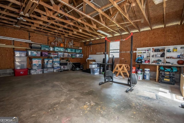 180 Cross St, Maysville, GA 30558 - view of garage