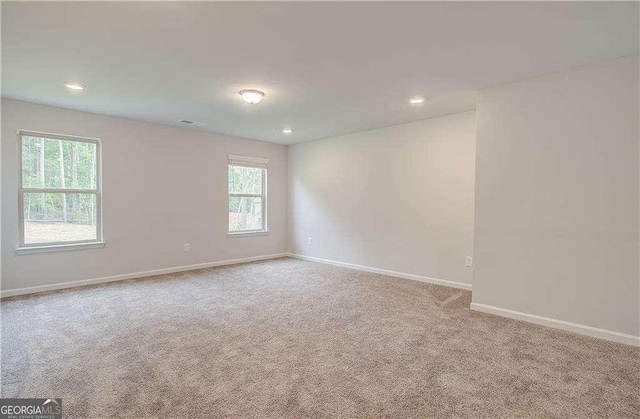 125 Cooper Cv W Lot 72, Fayetteville, GA 30215 - spare room featuring carpet and recessed lighting