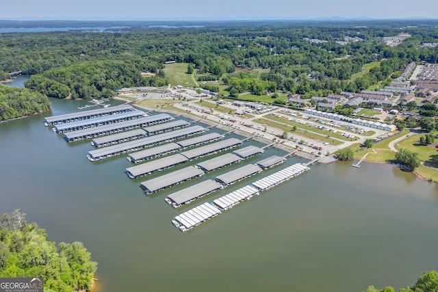 5583 Spring St, Flowery Branch, GA 30542 - bird's eye view of a nearby body of water