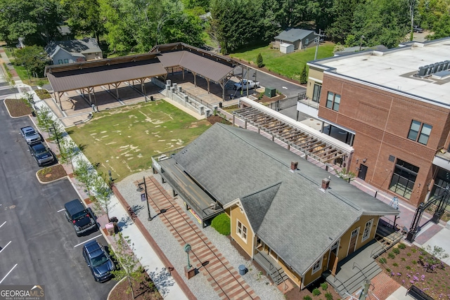 5583 Spring St, Flowery Branch, GA 30542 - bird's eye view