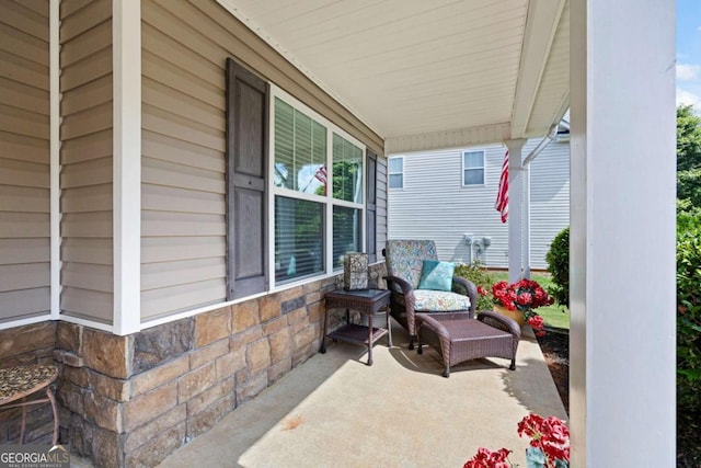 102 Autumn Brooke Trl, Dallas, GA 30157 - view of porch
