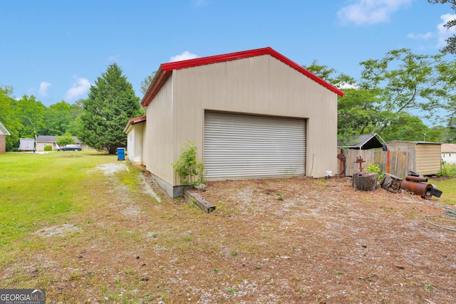 95 Stephens Dr, Covington, GA 30016 - detached garage with driveway