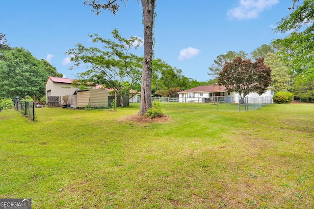 95 Stephens Dr, Covington, GA 30016 - view of yard featuring an outdoor structure and a pole building