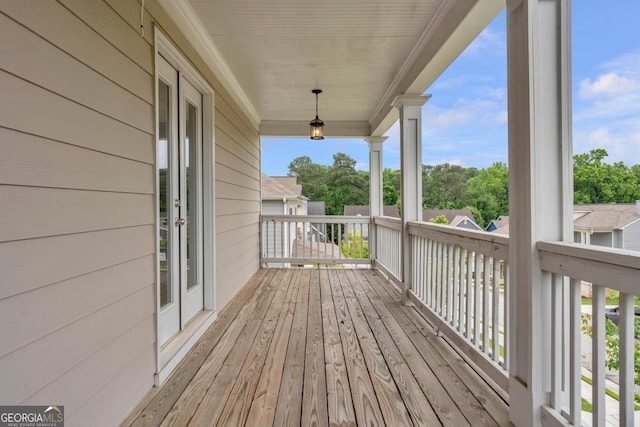 2342 Terrace View Cir SW, Atlanta, GA 30315 - view of wooden deck