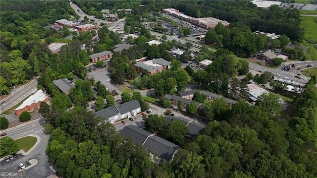 aerial overview of property's location