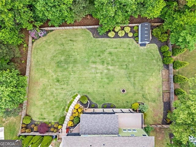 7493 Elderberry Dr, Douglasville, GA 30135 - drone / aerial view