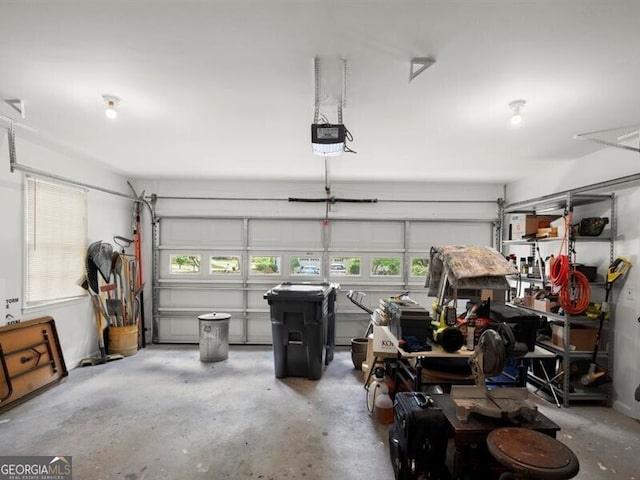 2458 Zachary Woods Dr, Marietta, GA 30064 - garage featuring a garage door opener